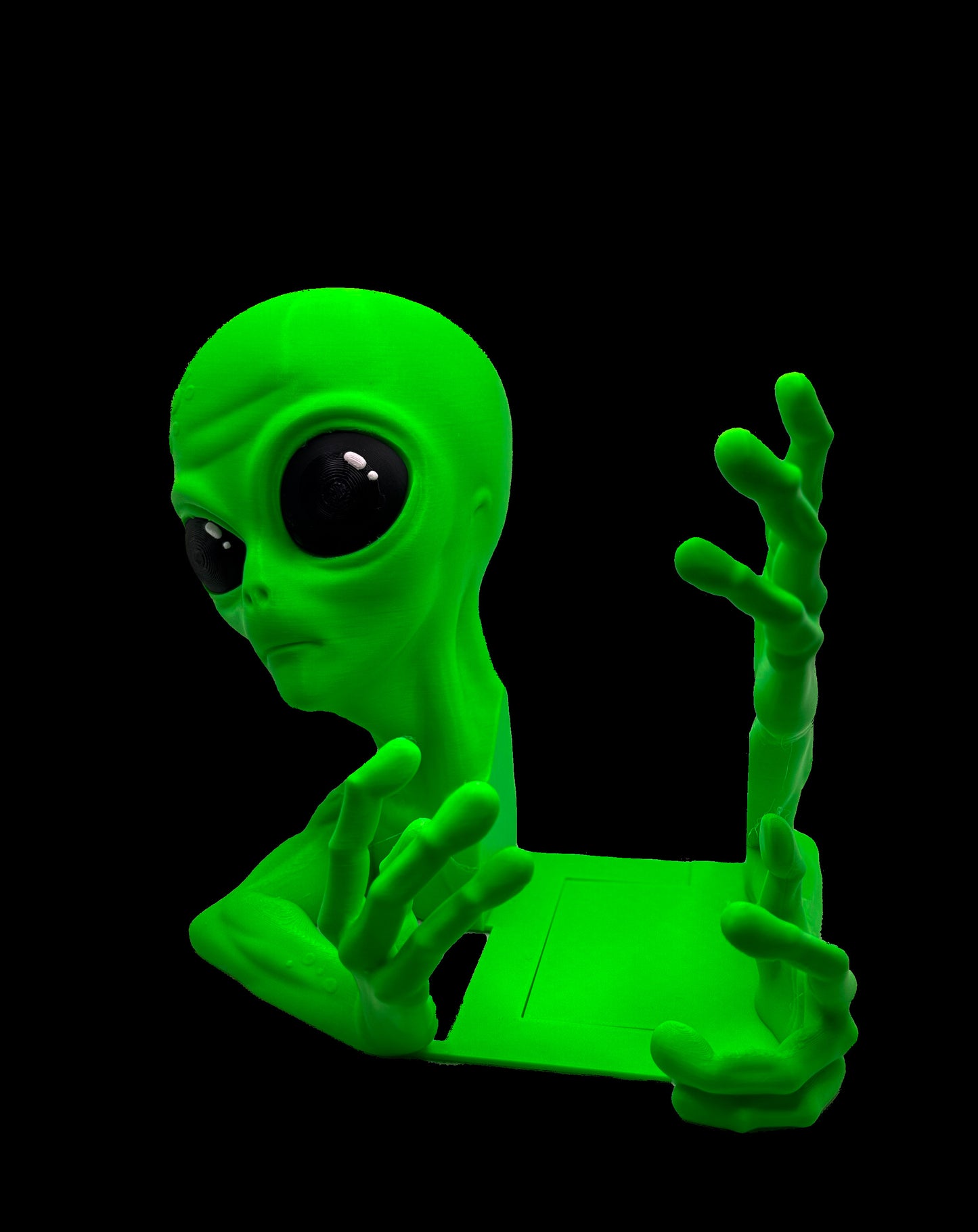 601 Alien Shelf Invader Bookend