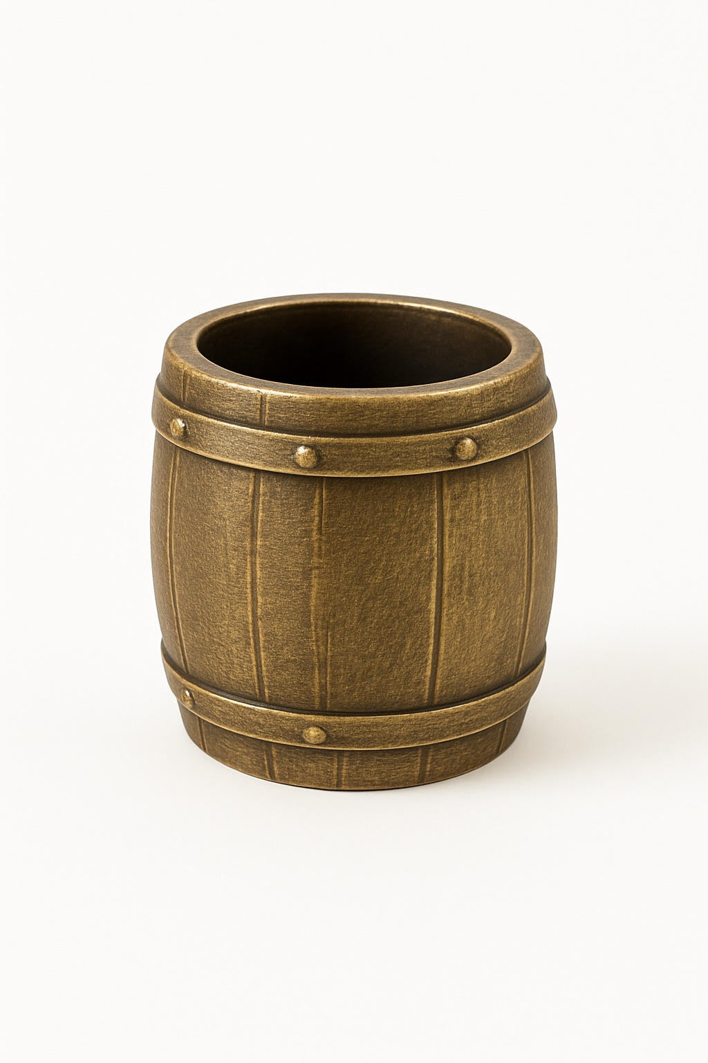 604 Rustic Barrel Pen Holder