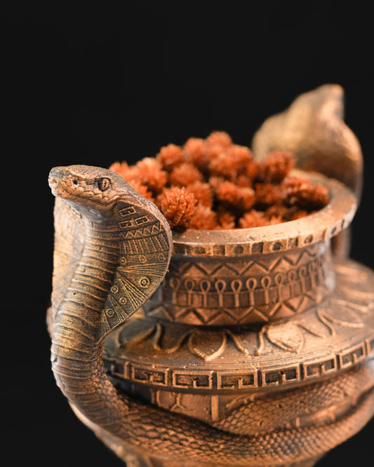 004 Egyptian Cobra Vase