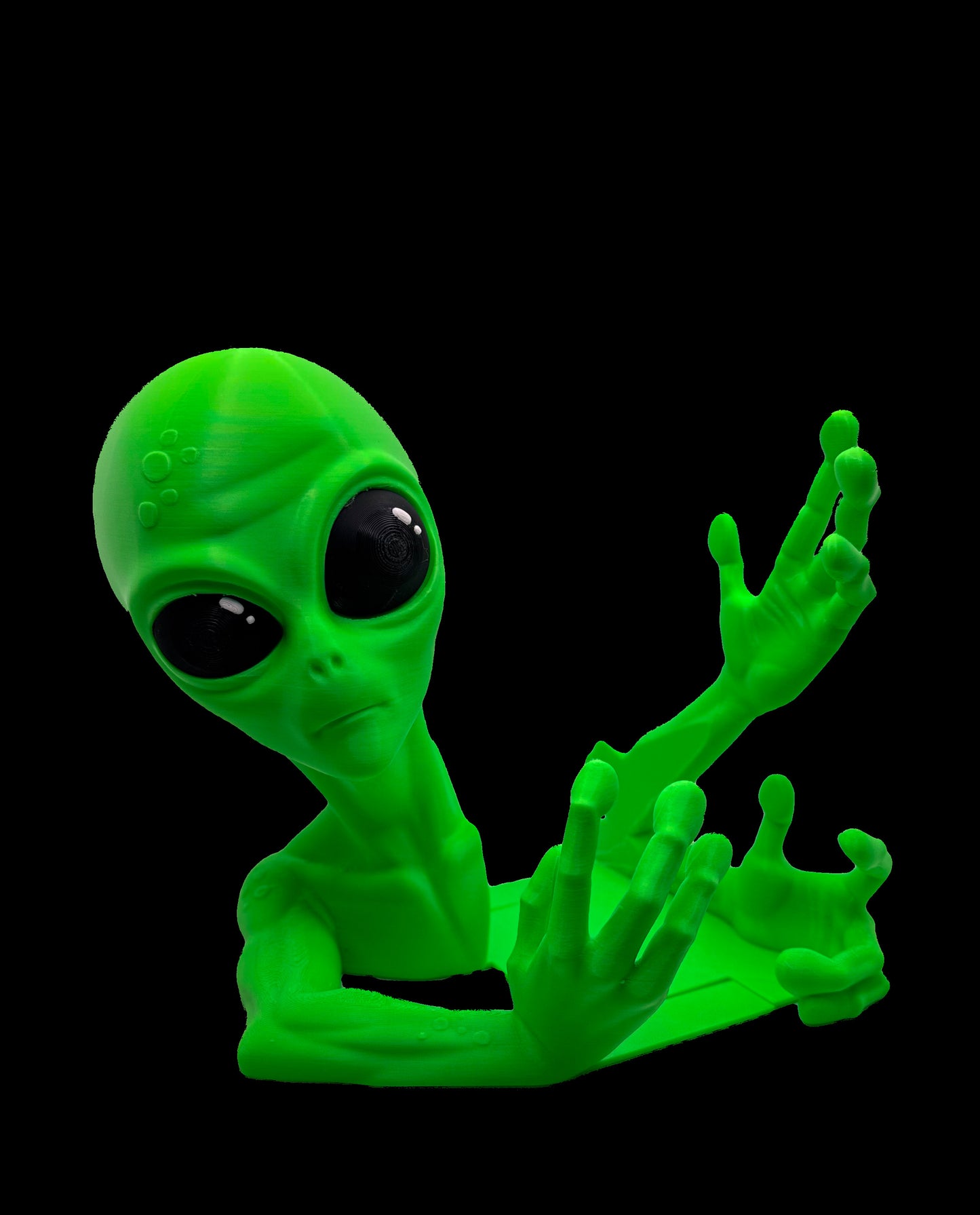 601 Alien Shelf Invader Bookend