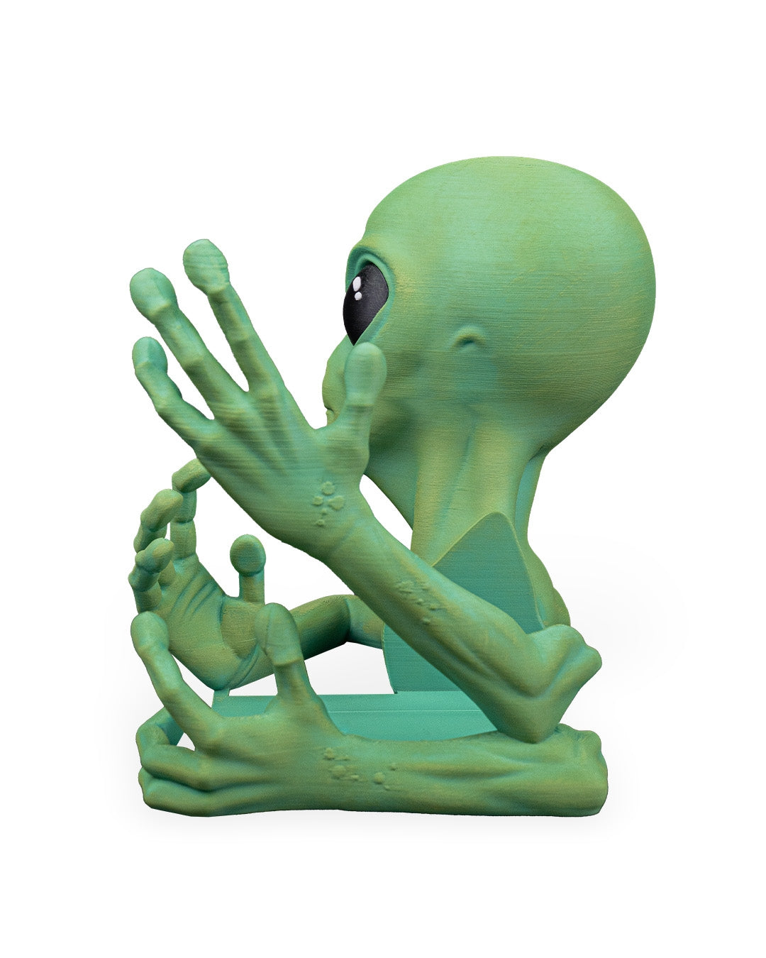 601 Alien Shelf Invader Bookend