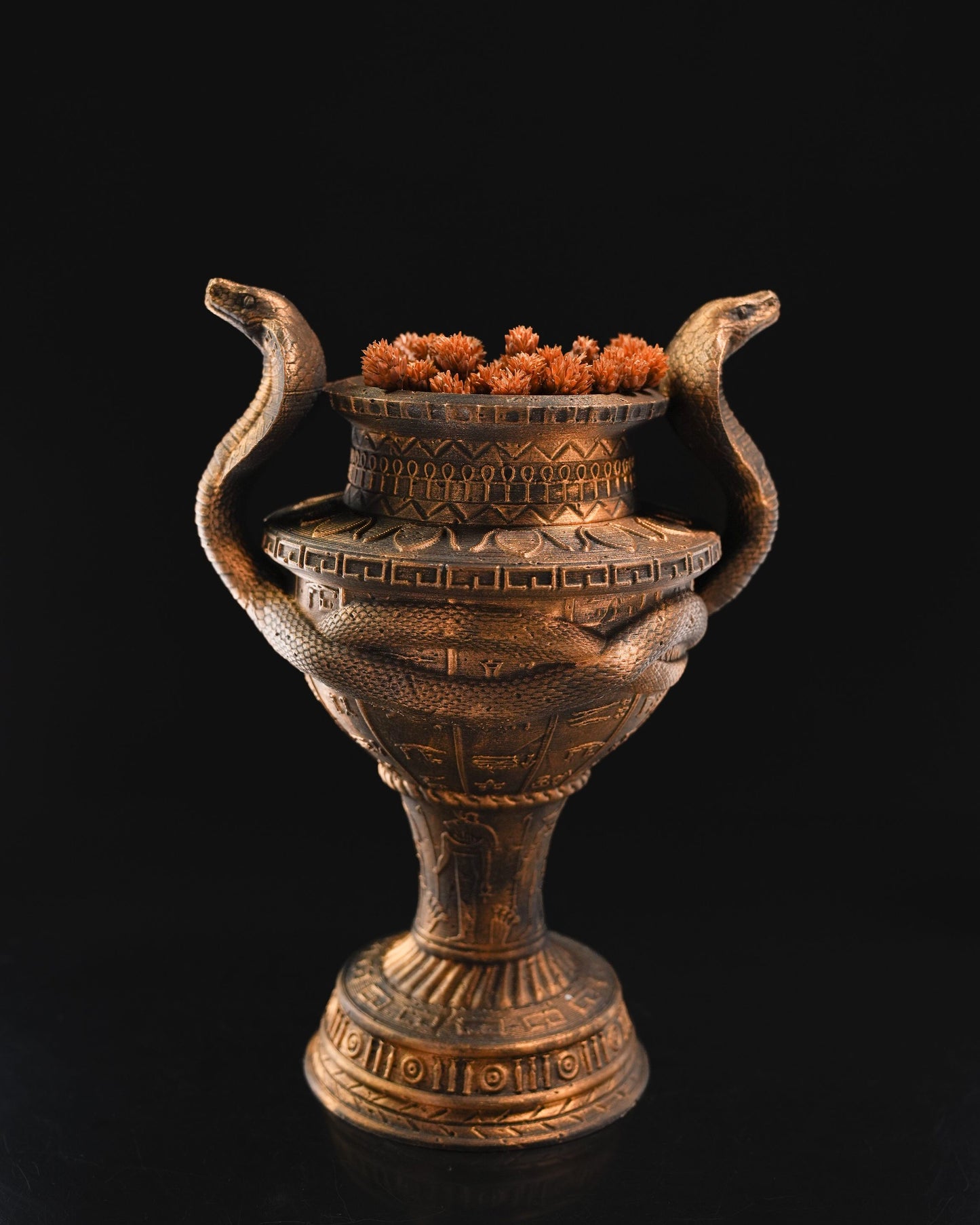 004 Egyptian Cobra Vase
