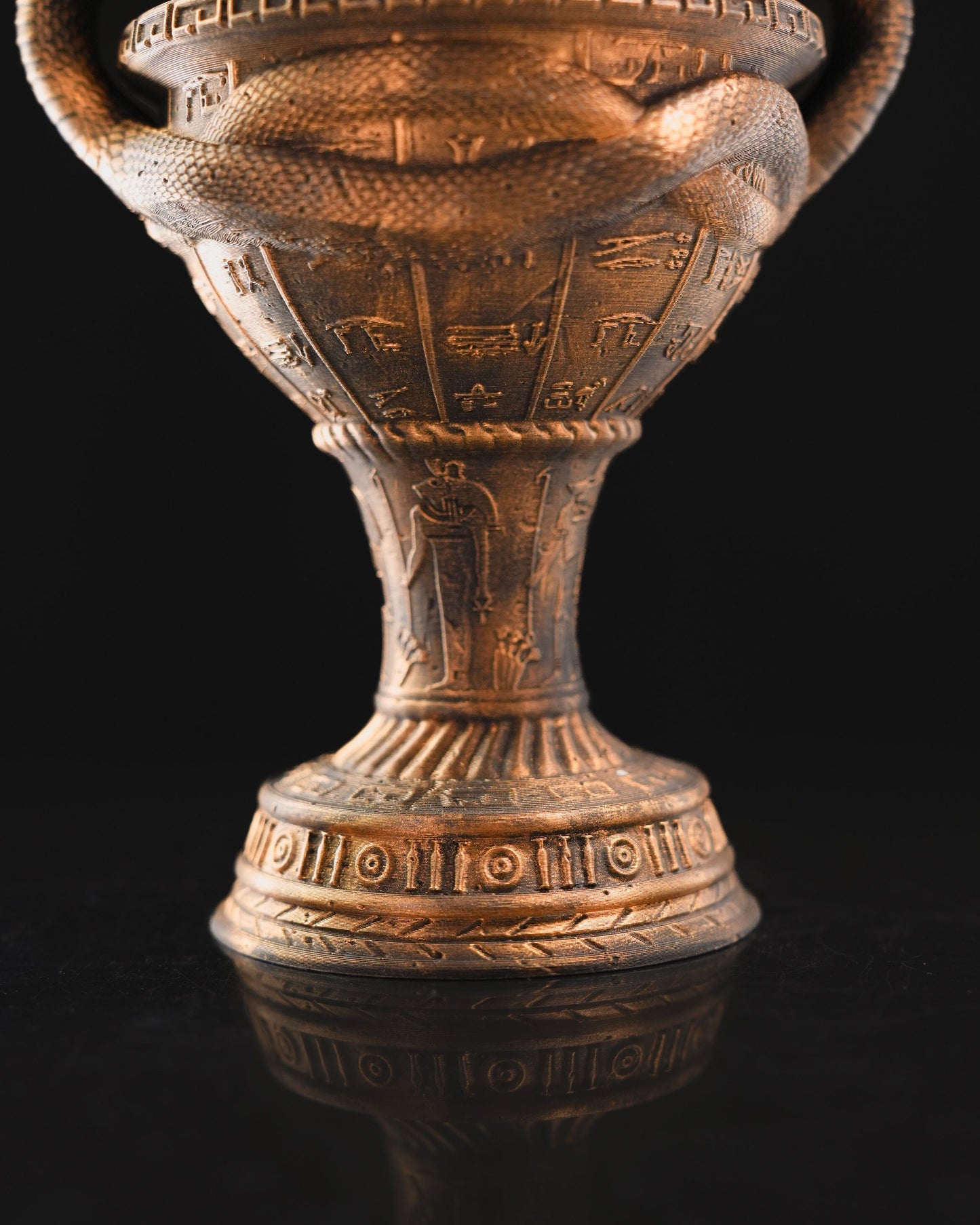 004 Egyptian Cobra Vase