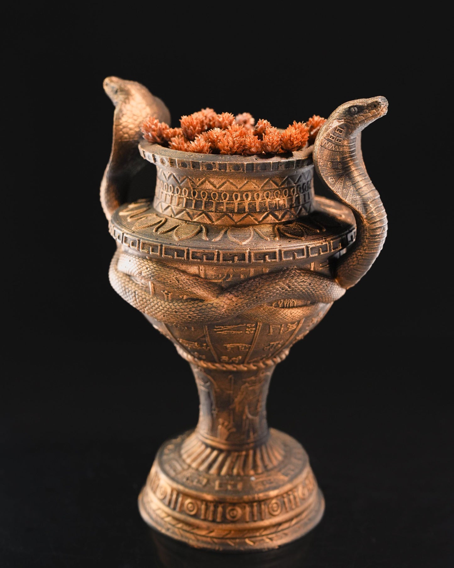 004 Egyptian Cobra Vase